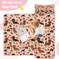 thumbnail image 4 of Fall Dachshund and Pumpkin Toddler Nap Mats for Kids Preschool,Sleeping Mat Bag or Kids,Toddler Sleeping Bag,Toddler Nap Mat or Daycare, 4 of 6