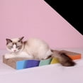 thumbnail image 1 of Cat Scratcher Board Claw Grinding Corrugated Paper Cat Toy Cat Scratch Pad, 1 of 10