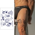 thumbnail image 4 of Etiqueta Engomada Del Tatuaje Animal 6/8PCS Brazo Impermeable para Adultos, 4 of 9