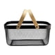 thumbnail image 5 of Canasta Organizadora Metal con Asas Madera 39 cm Negro, 5 of 6