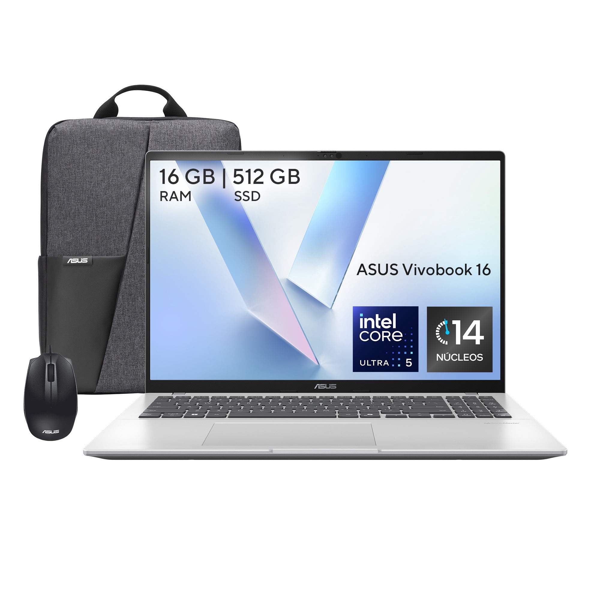 Laptop Asus Vivobook X1607CA-MB155W CU5 16GB 512GB