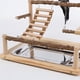 thumbnail image 5 of Hotsale Bird Swing Toy Wooden Parrot Perch Stand Playstand With Chewing Beads Cage Playground Bird Swing Toy Wooden Parrot Perch ShopWise Round, 5 of 21