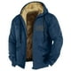 thumbnail image 1 of Men's Solid Color Flag Print Jacket Men's Spring And Autumn Casual Trend Zipper Hooded Jacket 6XL, 1 of 3