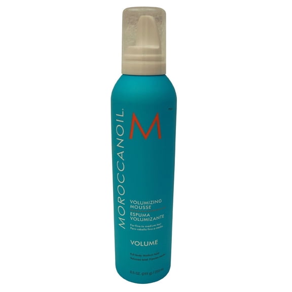 Moroccanoil Argan Oil Formula Full Body Medium Hold Volumizing Mousse for Fine to Medium Hair Types 250 Ml /8.5 Oz