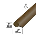 thumbnail image 3 of M-D Building Products 78196 17 ft. Brown Vinyl Gasket Weatherseal for Doors & Windows, 3 of 6