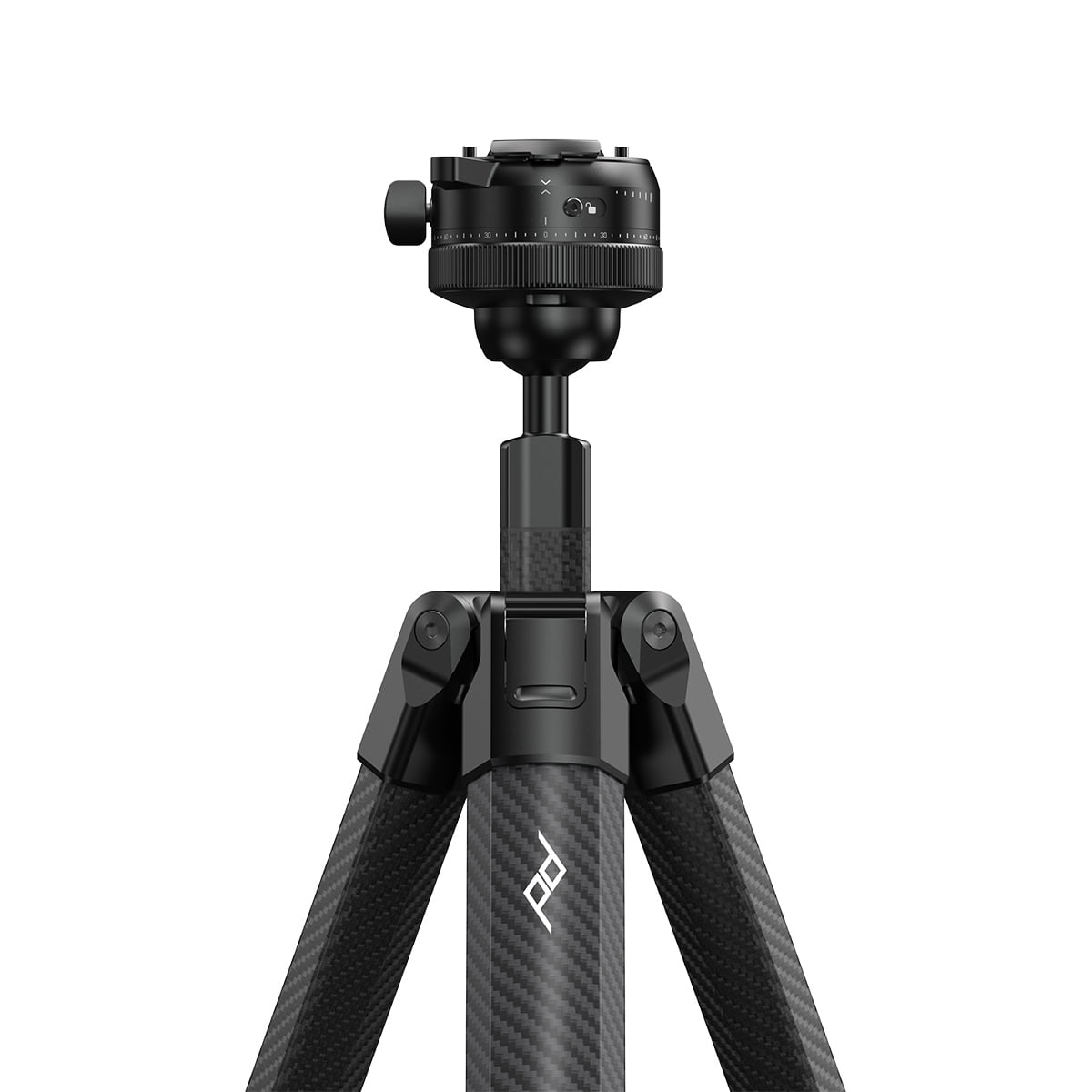 Peak Design 4-Section Aluminum Pro Lite Tripod with Ball Head, Black
