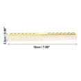 thumbnail image 4 of Vocoste 18cm Hair Comb Detangling Dressing Comb for Hair Styling Stainless Steel Gold Tone, 4 of 6