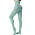 thumbnail image 1 of Miqool Collants Opaques pour Femmes, Collants de Danse Ballet, Bas pour Femmes Taille Haute 80D, Culotte Gainante, Collants Résistants à la Course, 1 of 7