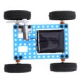 thumbnail image 3 of MOVTOTOP Blue Metal and ABS Solar Powered Car Model Making Kit for Playing Use 1 Set, 3 of 8
