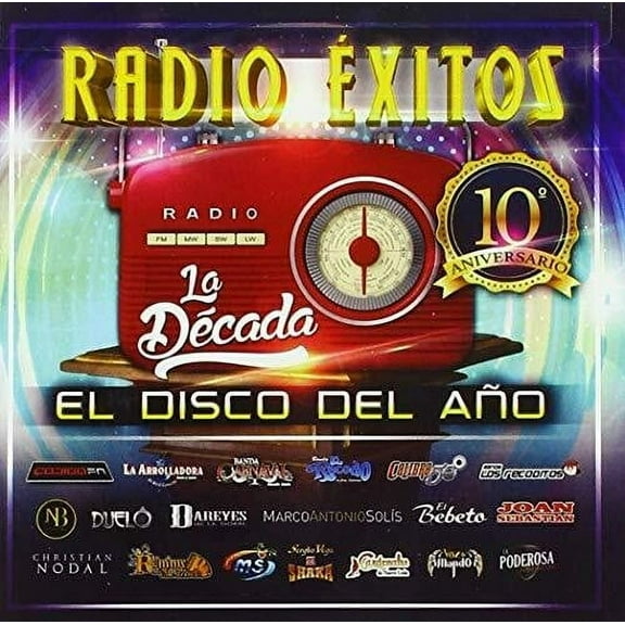 Various Artists - Radio Exitos. La Decada. El Disco Del Ano (Various Artists) - Music & Performance - CD