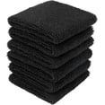thumbnail image 3 of Sports Absorbent Wristbands for Men and Women - 6 Pack - Black Wristbands for the Gym, Tennis or Running - Absorbent Sponge Armband - Sponge Headband, 3 of 5