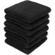 thumbnail image 3 of Sports Absorbent Wristbands for Men and Women - 6 Pack - Black Wristbands for the Gym, Tennis or Running - Absorbent Sponge Armband - Sponge Headband, 3 of 5
