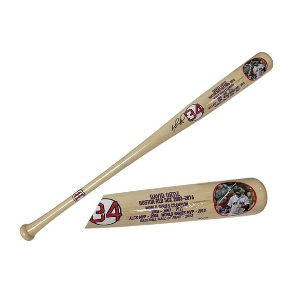 David Ortiz Boston Red Sox Autographed Hall Of Fame Limited Edition Bat JSA