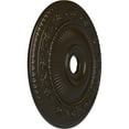 thumbnail image 3 of Ekena Millwork 24 1/4"OD x 3 7/8"ID x 2"P Logan Ceiling Medallion (Fits Canopies up to 6 1/8"), Hand-Painted Stone Hearth, 3 of 7