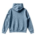 thumbnail image 3 of Women Leopard Print Hoodie Long Sleeve Casual Pullover Sweatshirt Relaxed Fit Soft Hooded Top, 3 of 4