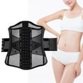 thumbnail image 2 of Milageto Women Waist Trainer Belt Durable Trimmer Shaper Belt for Running Gym Fitness Black XL, 2 of 8