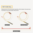 thumbnail image 3 of 100112328 Thermopile Assembly 21Inch Compatible Water Heater, 750 Millivolt Thermopile Replacement Kit, 3 of 7