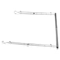 thumbnail image 1 of Hanging Closet Rod, Adjustable Closet Extender Hanging Rod Strong Load Bearing Stainless Steel Easy Installation  for Balcony, 1 of 8