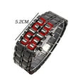 thumbnail image 6 of Xinyolin Men Digital Watch Large Screen Electroplated High Accuracy Decorative Cool Style Individual Stainless Comfortable Strap Lighweight Men Wristband, 6 of 8