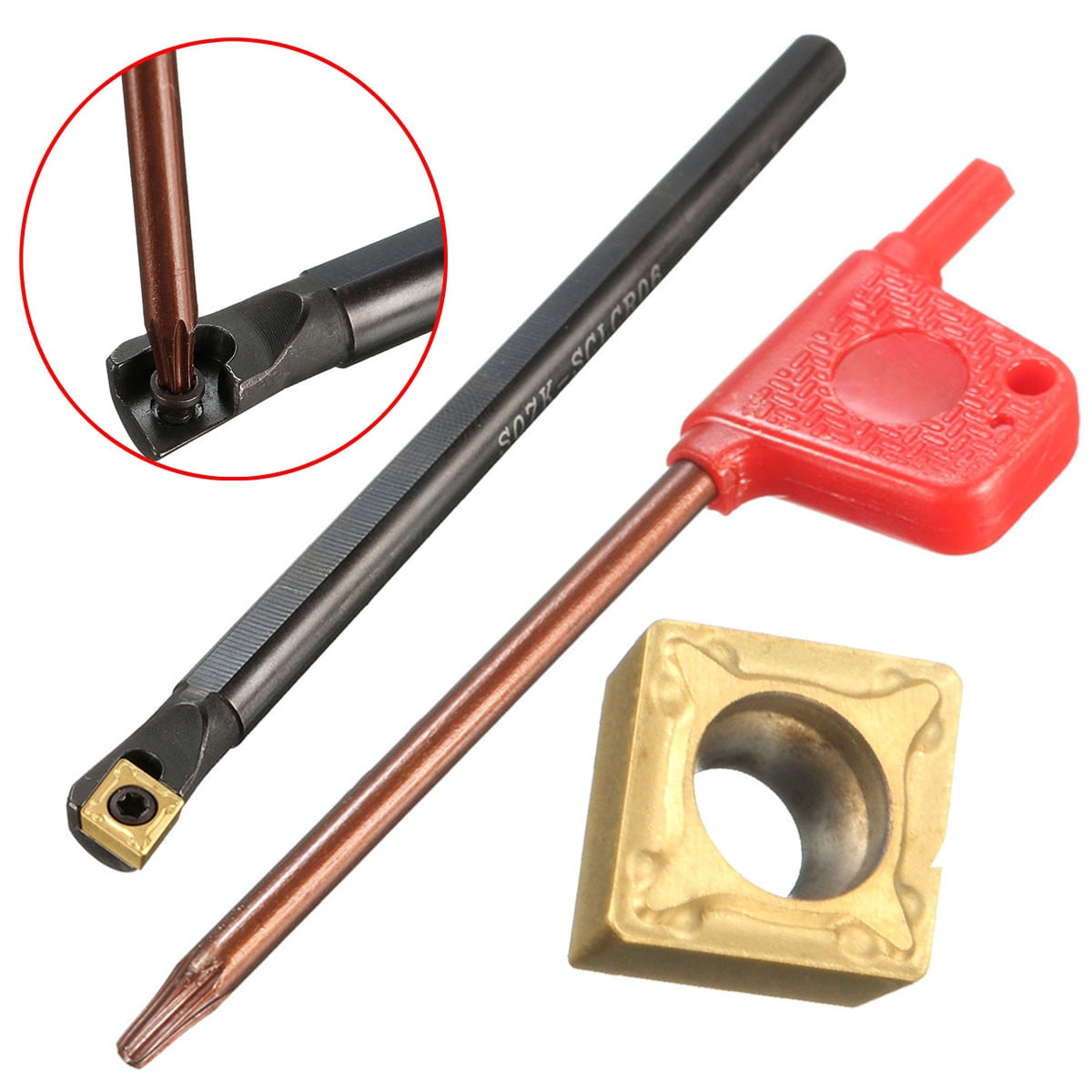 S07KSCLCR06 Circle Indexable Boring Bar Right Hand & CCMT0602 Insert