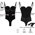 thumbnail image 4 of Body Shaper sin espalda para mujer Push Up Bra Body con tanga y espalda baja-i, 4 of 5