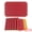 Red Yellow, variant on Unique Bargains Placemats Leather Placemats for Kitchen Dining Table Brown Gray 18x12in