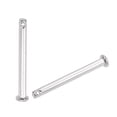 thumbnail image 4 of Uxcell Single Hole Clevis Pins 5mm x 50mm Flat Head 304 Stainless Steel Link Hinge Pin 4Pcs, 4 of 5