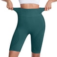 thumbnail image 5 of Breezora Women's High Waisted Yoga Shorts Seamless Scrunch Lifting Tummy Control Compression Fit Workout Running Bottoms, 5 of 5