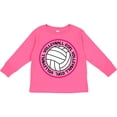 thumbnail image 3 of Inktastic Volleyball Girl Girls Long Sleeve Toddler T-Shirt, 3 of 5