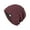 Burgundy, variant on Knit Beanie Hats For Men Women, Winter Knit Warm Hat Thick Soft Stretch Slouchy Beanie Skully Cap Windproof Unisex Soft Ski Beanie Cap For Fall Winter