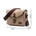 thumbnail image 2 of Camera Bag SLR/DSLR Gadget Bag Stylish Retro Shoulder Carrying Bag, 2 of 8