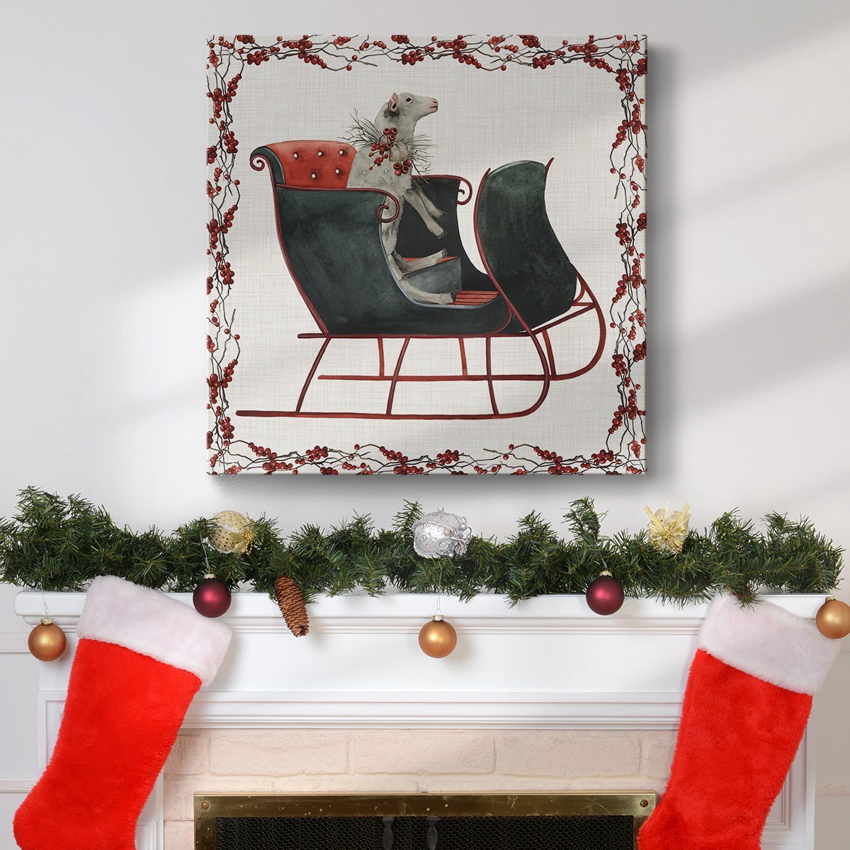 A Farmer's Christmas Collection A- Gallery Wrapped Canvas