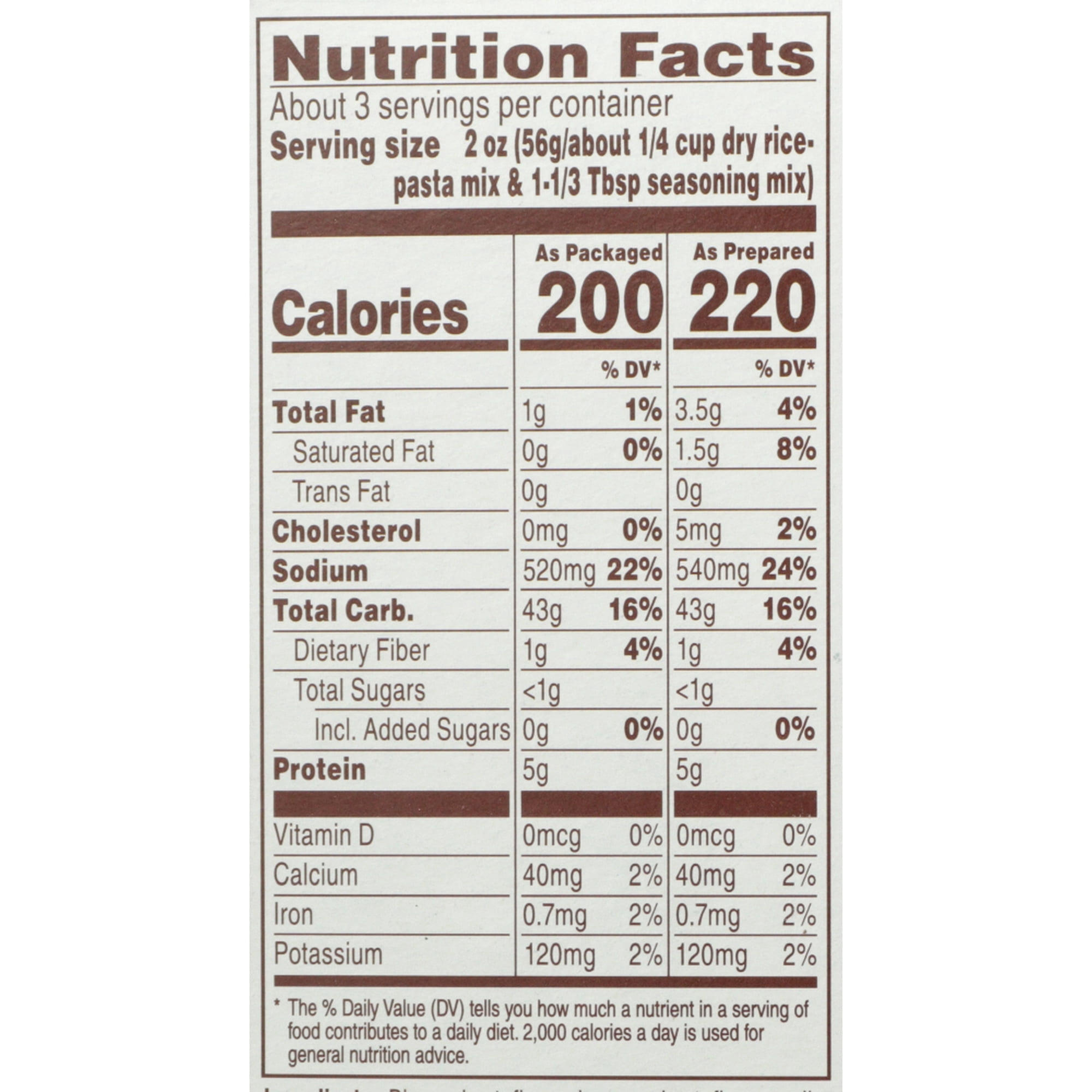 Pack of 12, Near East Roasted Chicken & Garlic Rice Pilaf Mix, 6.3 oz