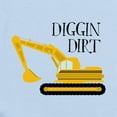 thumbnail image 2 of CafePress - Diggin Dirt Body Suit - Baby Light Bodysuit, Size Newborn - 24 Months, 2 of 4