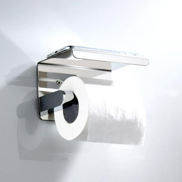 Soporte de Toalla de papel Macarena Estante Dispensador de Almacenamiento de Teléfono Chrome