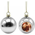 thumbnail image 4 of LSLJS New Pasteable Picture Christmas Ball Christmas Decoration and Arrangement Supplies Christmas Tree Pendant Christmas Ball Bright Color Ball (8Cm), Christmas Decorations, 4 of 9