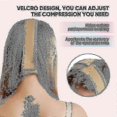 thumbnail image 3 of 2024 Medical Head Wrap For Face Lift, Neck, Plastic Oral Surgery Chin Mask Lift Post Surgery Compression Garment After Liposuction Surgery Recovery Ne, 3 of 5