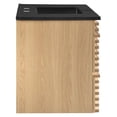 thumbnail image 4 of Modway Render 36" Wall-Mount Bathroom Vanity in Oak Black, 4 of 9