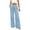 Light Blue, variant on Fmbrln Women Wide Leg Jeans with Pockets, Casual Baggy Jeans Stretchy Waist Denim Pants