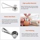 thumbnail image 5 of 6 pieces egg cup funny egg cup set egg cup set egg stand egg holder for baking, breakfast, dessert, 5 of 5