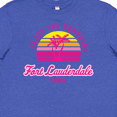 thumbnail image 4 of Inktastic Summer Enjoy the Sunshine Fort Lauderdale Florida in Pink Youth T-Shirt, 4 of 5