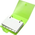 thumbnail image 1 of PEACNNG 3x5 Lined Index Cards with Ring Binder Holder and Dividers  100 Ruled Cards, 1 of 7