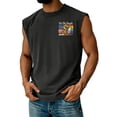 thumbnail image 2 of Iaqnaocc Pride Tank Top Men Men's Retro We The People Pride American Flag Print Casual Vest Rainbow Patriotic Pride Freedom Tank Tops Black 3XL, 2 of 4