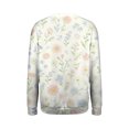 thumbnail image 5 of kaondbfi Hoodless Sweatshirts for Pretty Women Casual Printed Fashion Long Sleeve Crewneck Sweatshirt Womens Summer Fall Fashion Tops, 5 of 5