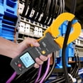 thumbnail image 2 of SMART SENSOR Ground Earth Resistance Tester 0.01-500Ω 500 Groups Data Storage Multifunction Digital Clamp Meter with LCD Display Alarm Clamp Ammeter for Electric Power Telecommunications Met, 2 of 7