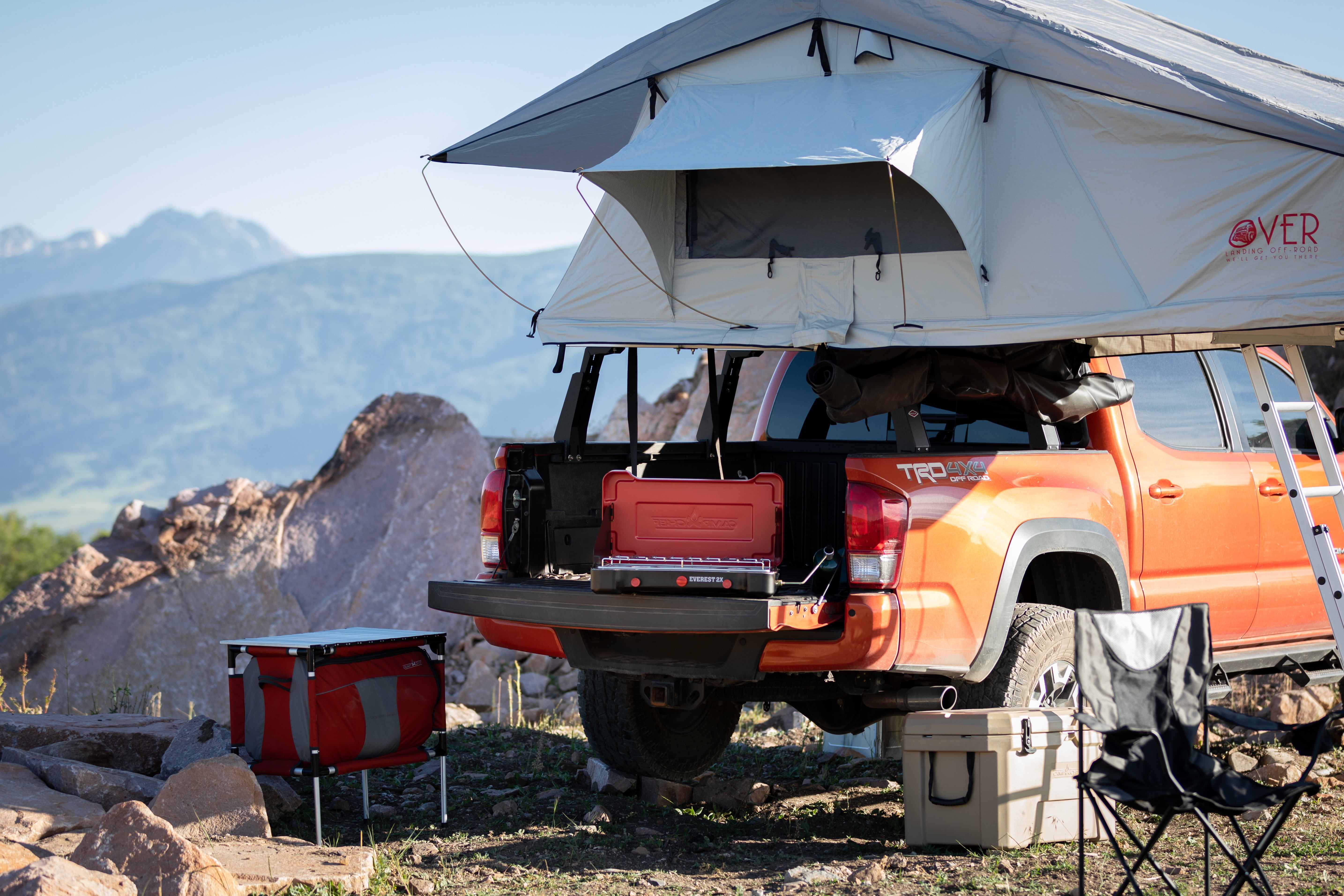 Camp Chef Mountain Series Everest 2 Burner Cooking System, MSHPX, 40,000 BTU Propane 21 inch Stove