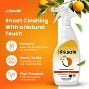 Citra Solv Multi-Purpose Kitchen Degreaser Spray, Citrus Extract, USDA Biobased, 22 fl oz, 3 Count