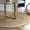Inner Gray, variant on Indian Handmade Braided Inner White Natural Jute Area Rug, Home Décor Rug, Jute Rug for Bedroom, Dining Room, living room, Doormat Rug Size - 5' Square (150 cm x 150 cm)
