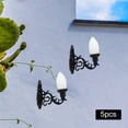 thumbnail image 3 of LOVIVER 5 Pcs Mini Modèle de Lampadaire de Rue Miniature pour Décoration de Noël, 3 of 8