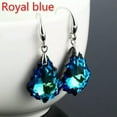 thumbnail image 6 of QQTDFG 925 Silver Fashion Women Mystic Topaz Earrings Ear Hook Dangle Wedding Jewelry-#5, 6 of 8